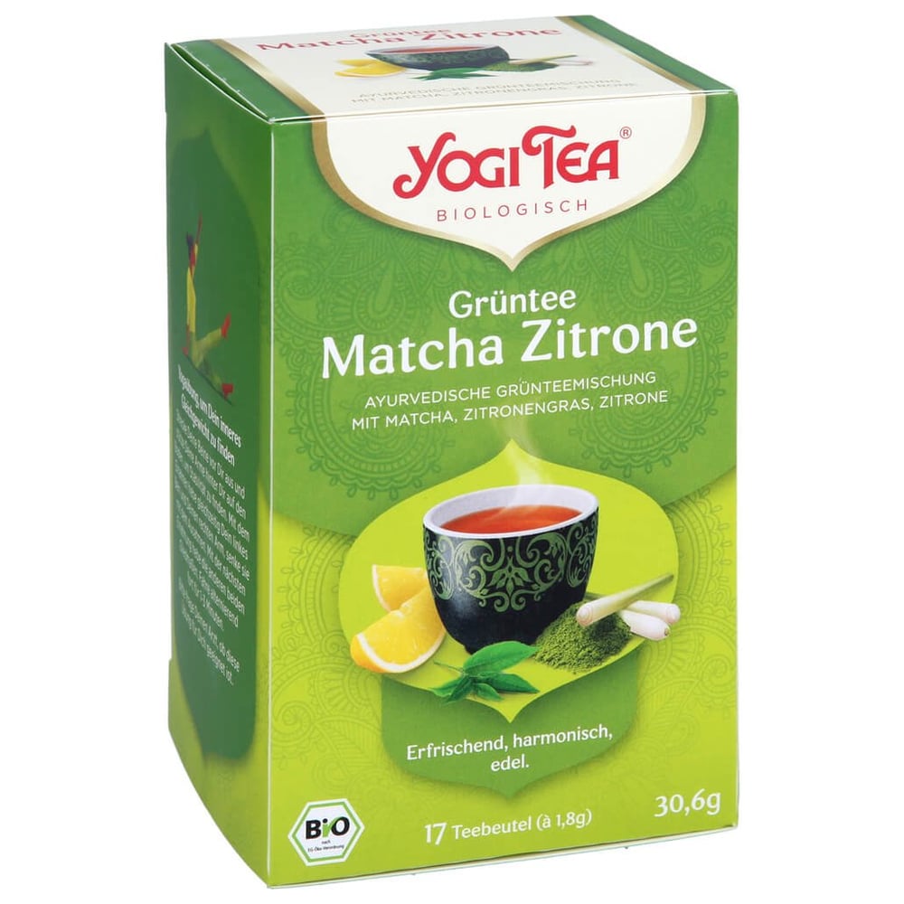 Yogi Tea Grüntee Matcha Zitrone Bio