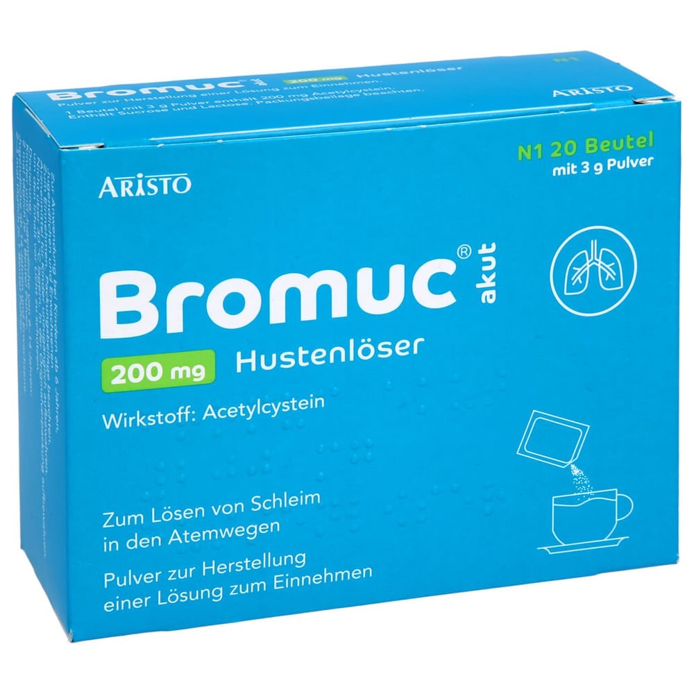Bromuc akut 200 mg Hustenlöser