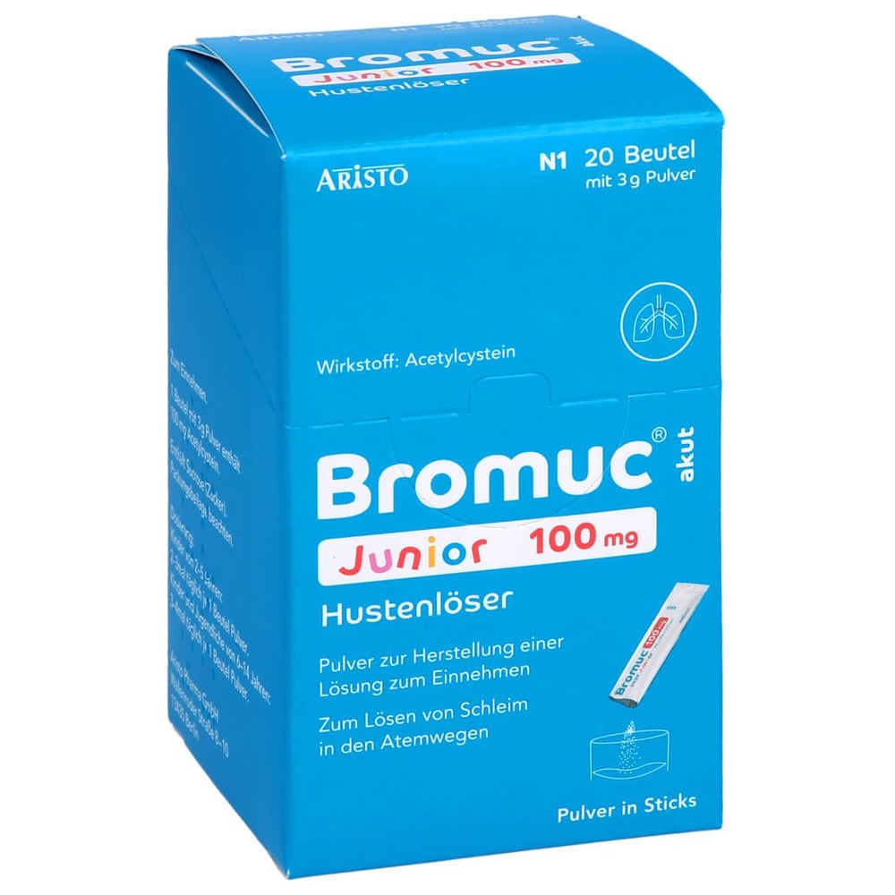 Bromuc akut Junior 100 mg Hustenlöser