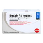 Bucain 0,5 % 5 mg/ml L. 25 mg/5 ml Luer-Lock Ampullen Produktbild 2