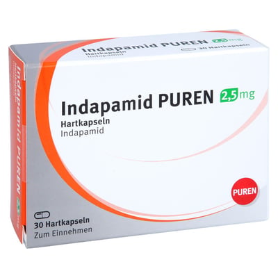 Indapamid PUREN 2,5 mg Produktbild 1