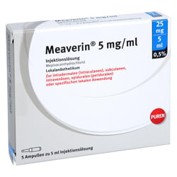 Meaverin 5 mg/ml 25 mg/5 ml G