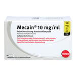 Mecain 1 % 10 mg/ml Injektion Lösung 50 mg/5 ml Luer-Lock Amp Produktbild 2