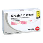 Mecain 1 % 10 mg/ml Injektion 50 mg/5 ml Luer-Lock Ampullen Produktbild 1