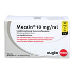 Mecain 1 % 10 mg/ml Injektion 50 mg/5 ml Luer-Lock Ampullen Produktbild 2