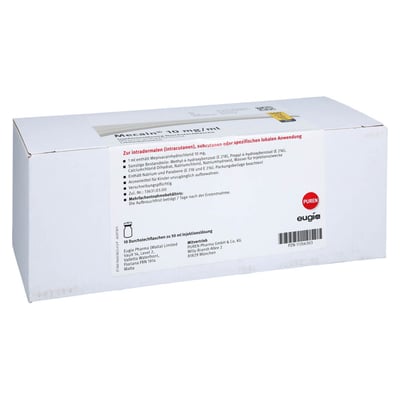 Mecain 1% 10 mg/ml Inj.Lsg. 500mg/50ml Dsfl.