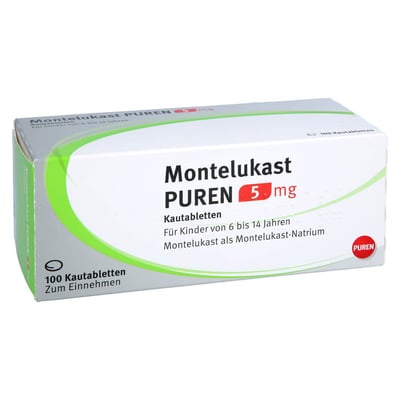 Montelukast PUREN 5 mg