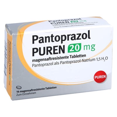 Pantoprazol PUREN 20 mg