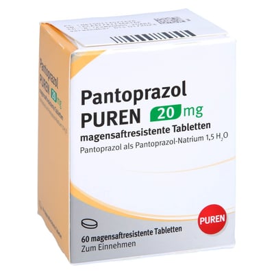 Pantoprazol PUREN 20 mg