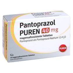 Pantoprazol PUREN 40 mg