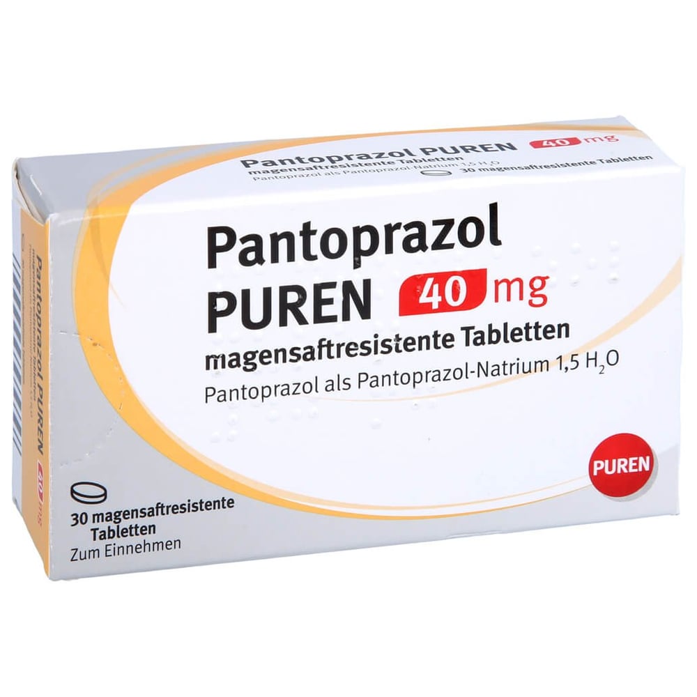 Pantoprazol PUREN 40 mg
