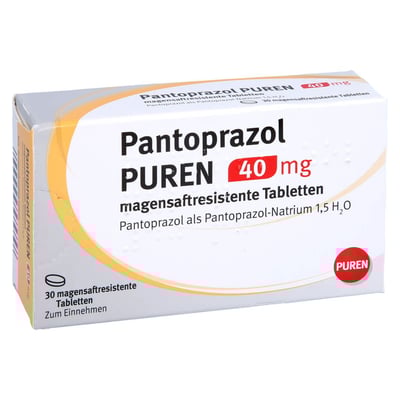 Pantoprazol PUREN 40 mg