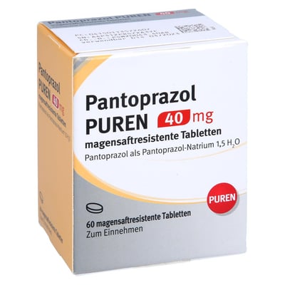 Pantoprazol PUREN 40 mg