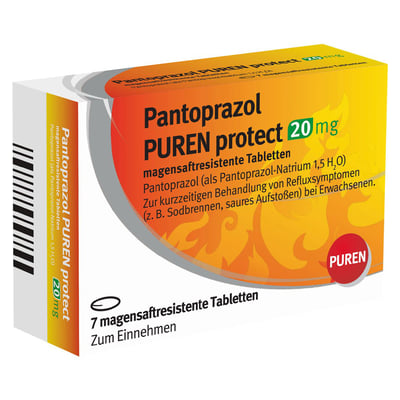 Pantoprazol PUREN protect 20 mg Produktbild 1