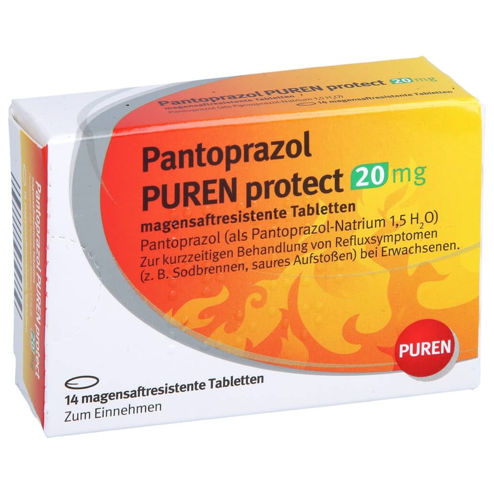 Pantoprazol PUREN protect 20 mg