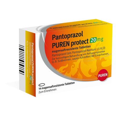Pantoprazol PUREN protect 20 mg Produktbild 1