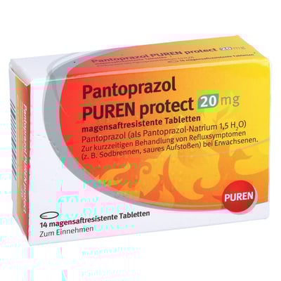 Pantoprazol PUREN protect 20 mg
