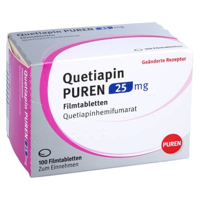 Quetiapin PUREN 25 mg