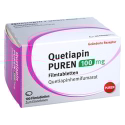 Quetiapin PUREN 100 mg