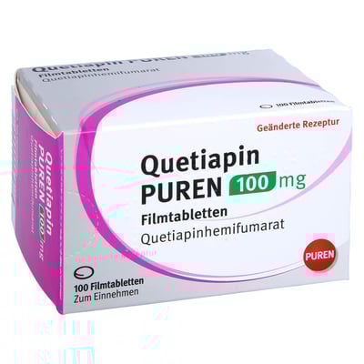 Quetiapin PUREN 100 mg