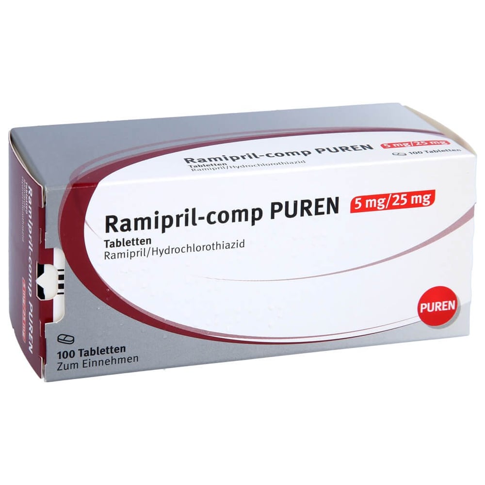 Ramipril-comp PUREN 5 mg/25 mg