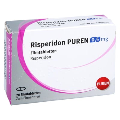 Risperidon PUREN 0,5 mg