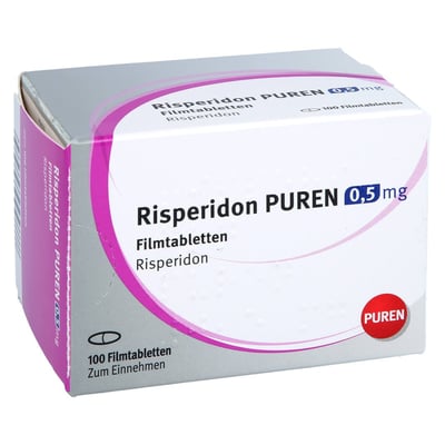 Risperidon PUREN 0,5 mg