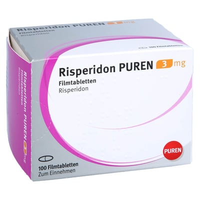 Risperidon PUREN 3 mg