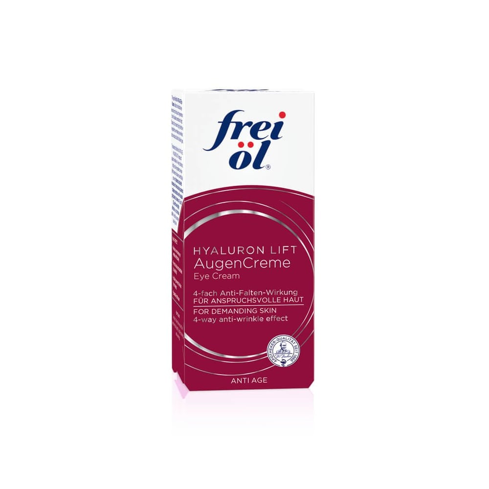 frei Öl Anti AGE HYALURON LIFT AugenCreme