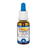 Dr. Jacob's Vitamin D3K2 Öl 800 IE/20 mcg D3+K2 640 Tropfen