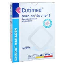 Cutimed Sorbion Sachet S Wundauflage 7,5x7,5 cm