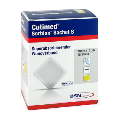 Cutimed Sorb Sac S 10x10cm