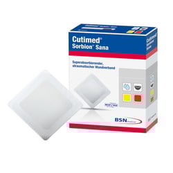 Cutimed Sorbion Sana Wundauflage 12x12 cm