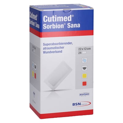 Cutimed Sorb San 22x12 cm Produktbild 1