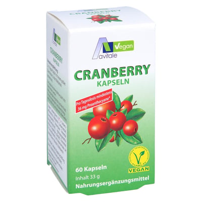 Cranberry Vegan Kapseln 400 mg