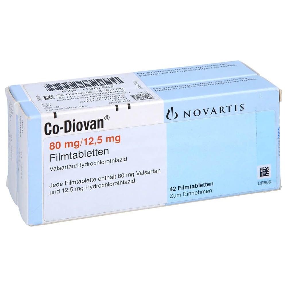 CoDiovan 80 mg/12,5 mg