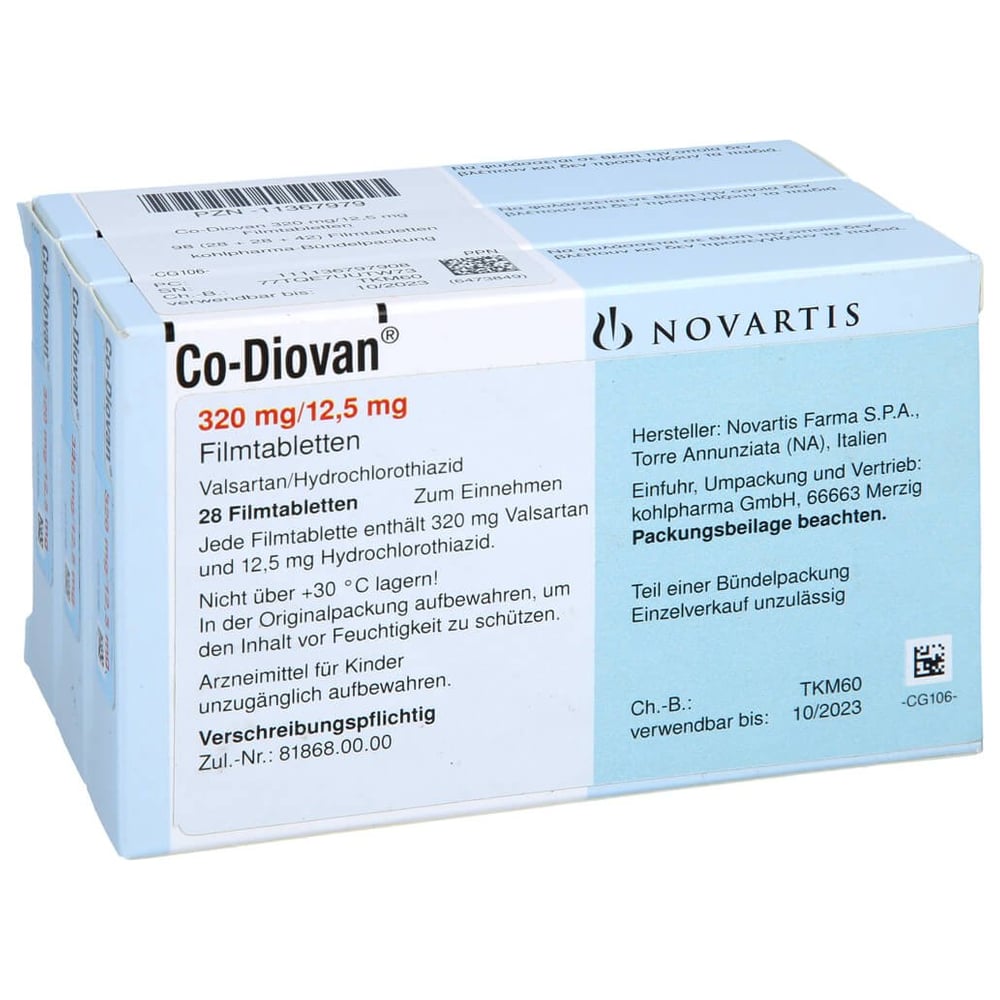 CoDiovan 320 mg/12,5 mg