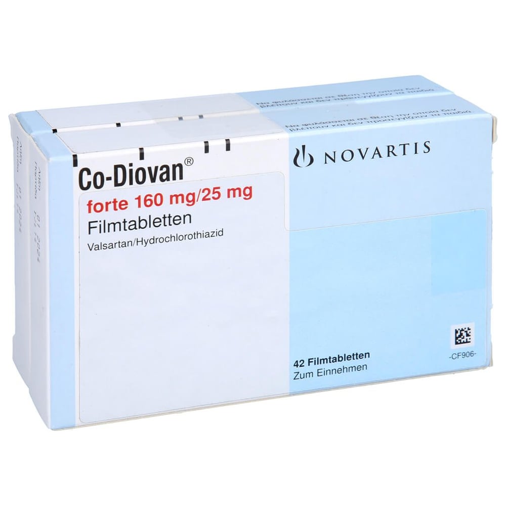 CoDiovan forte 160 mg/25 mg