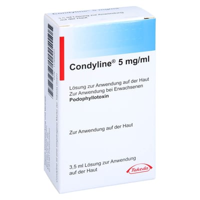 CONDYLINE 5 mg/ml Lösung z.Anwendung auf d.Haut
