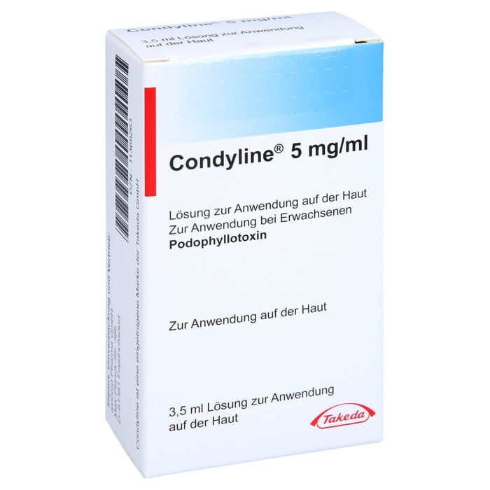 Condyline 5mg/ml Lösung zur Anwendung auf der Haut