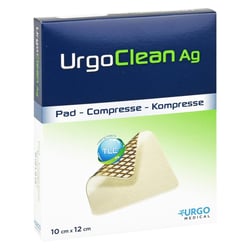 Urgoclean Ag Kompressen 10x12 cm steril