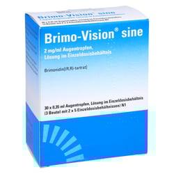 Brimo-Vision sine 2 mg/ml Augentropfen