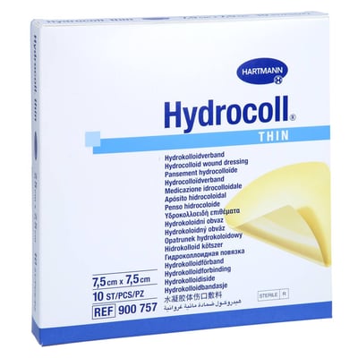 Hydrocoll thin Wundverband 7,5x7,5 cm