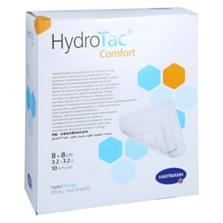 Hydrotac comfort Schaumverband 8x8 cm steril
