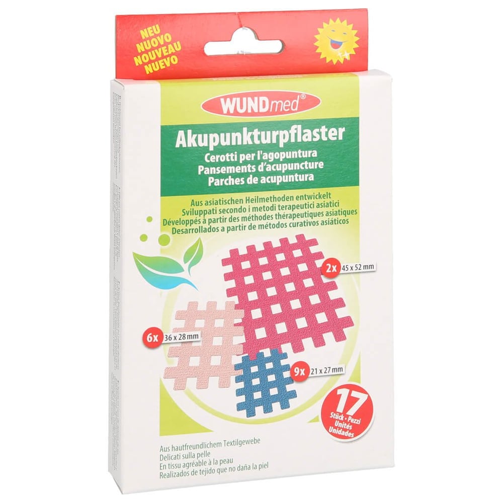 Akupunkturpflaster 3 Größen sortiert