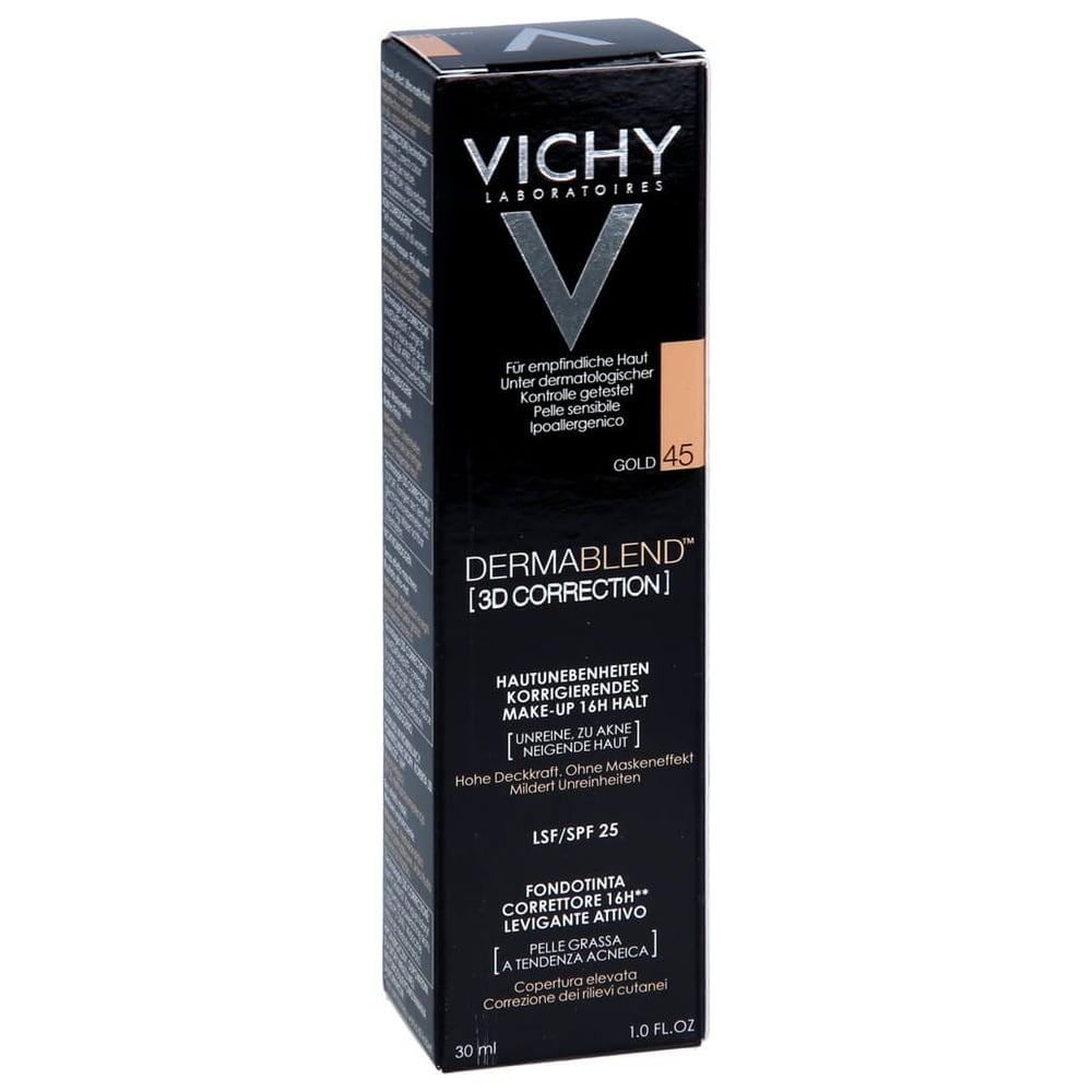 Vichy Dermablend 3D Correction Make-up Fluid Nr. 45 Gold