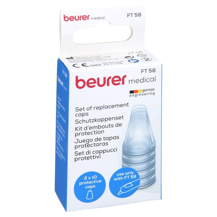 Beurer Ft58 Ersatzschutzkappen f.Ohrthermometer