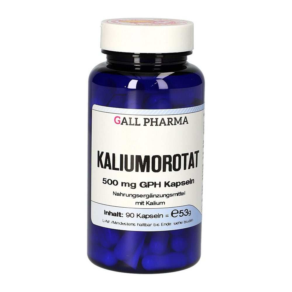 Kaliumorotat 500mg Gph