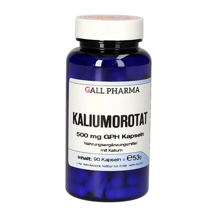 Kaliumorotat 500mg Gph