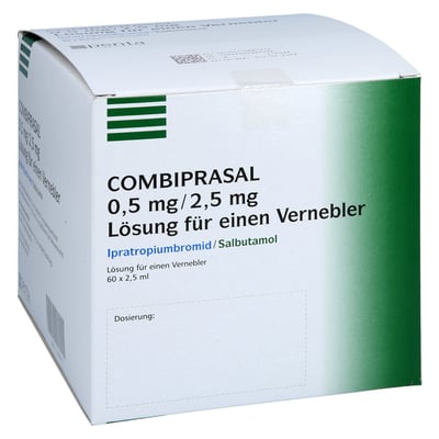 Combiprasal 0.5 mg/2.5mg Lösung f. einen Vernebler